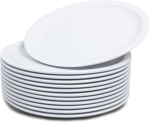 PLATO TRINCHE BUFFET CERAMICA  PIEZA (CAJA/ 48PZAS)