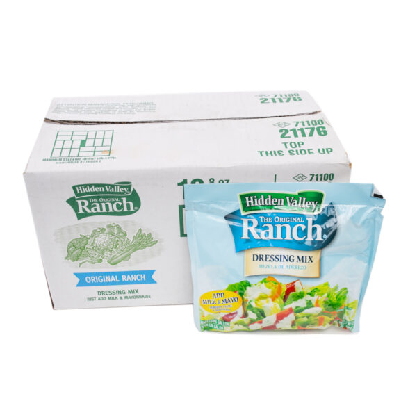 ADEREZO MEZCLA RANCH DRESSING MIX SIGNATURE CA/12/12.8 OZ