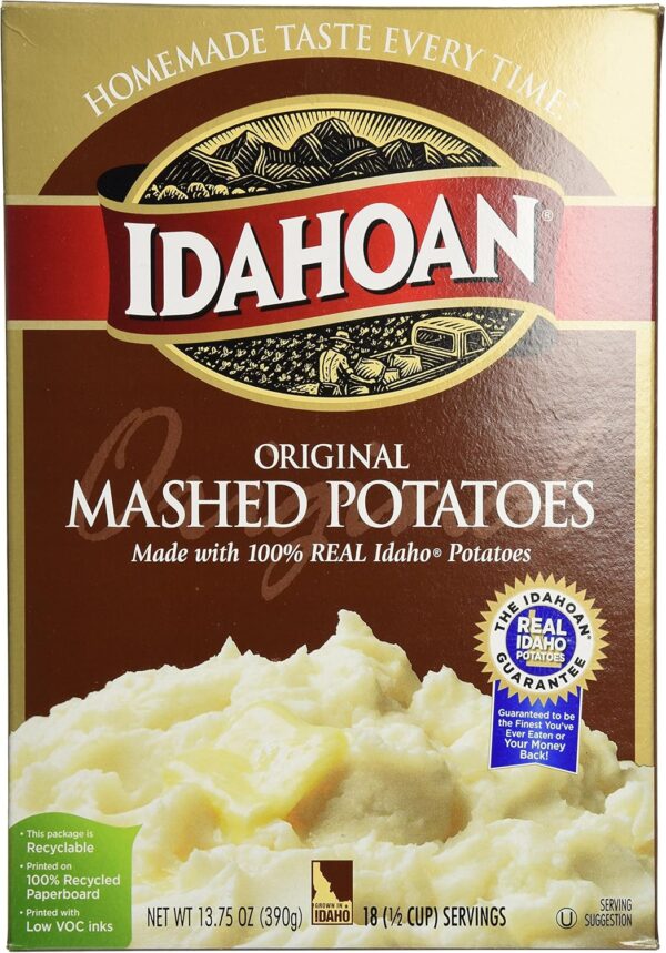 PURE DE PAPA IDAHOAN MASHED POTATOES CA/8/28 OZ