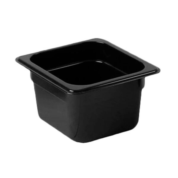 SEXTO NEGRO 4" BLACK PAN DEEP POR PIEZA