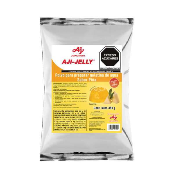 GELATINA AJI-JELLY PIÑA CAJ12/350GRS