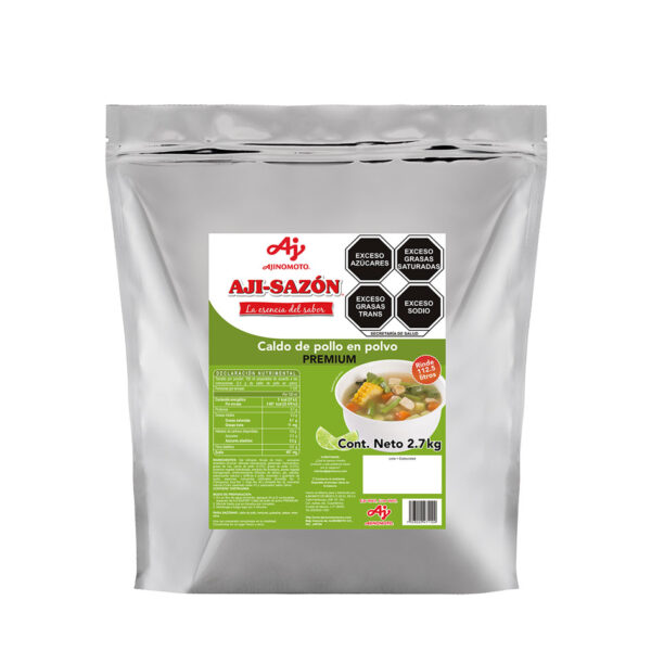 CALDO POLLO SAZONADOR AJI SAZON SAC/10 KG