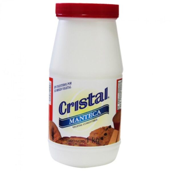 MANTECA CRISTAL VEGETAL 1KG