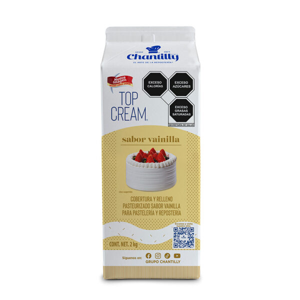 CREMA CHANTILLY NATA TOP CREAM PZ 2KG