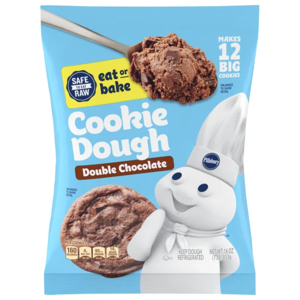 GALLETA COOKIE DOUGH DOBLE CHOCOLATE CAJ 320PZ 1 OZ